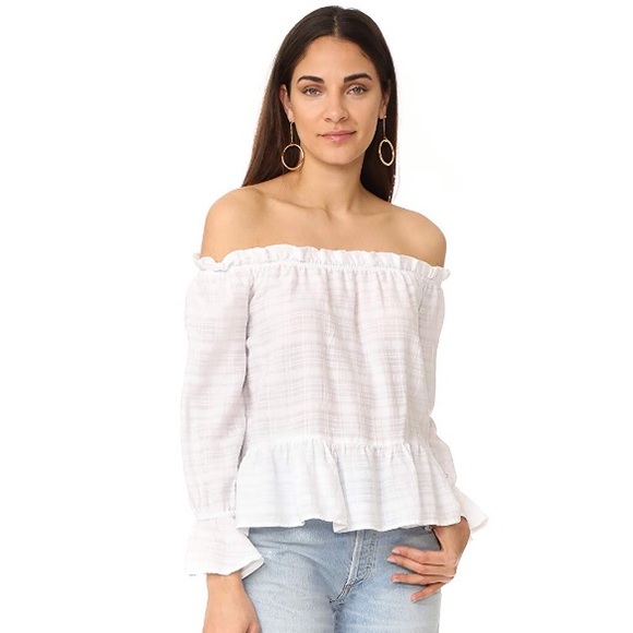 Maven West Tops - Maven West Oliver Off the Shoulder Top